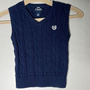 Chaps boys sweater vest size 4t